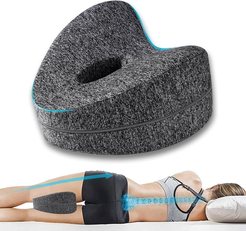 Vertdens Leg Pillow, Knee Pillow for Side Sleepers, Leg Pillows for Sleeping, Knee Cushion for Sleeping,Suitable for Relieving Leg, Back, Knee Pain - Image 1